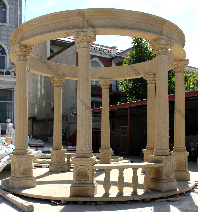 Factory supply marble pavilion frame for sale