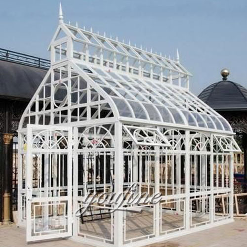 Large outdoor steel wrought iron  white 4×4 wedding pavilion for sale